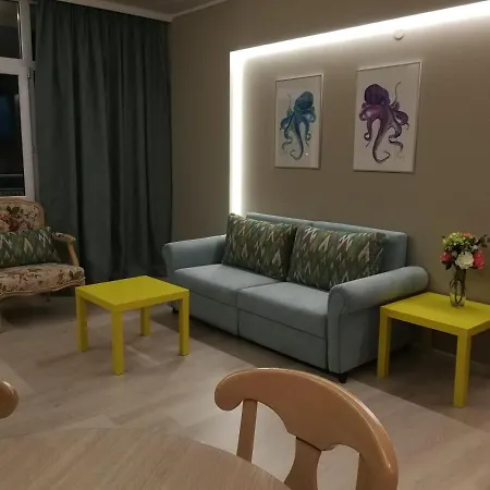 דירה Color Sea Sunny Center
